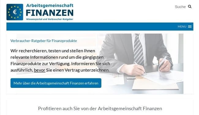 Die Kreditsuchmaschine für Verbraucher