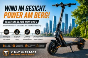 Teverun Blade Mini – Fahrspaß, Reichweite und Power im Alltag