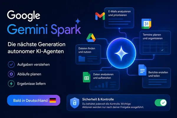 Gemini Spark: Google AI Ultra & Deutschland-Start