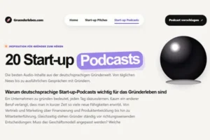 Start-up-Podcasts und wie du davon profitieren kannst