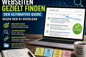 Webseiten gezielt finden: Der ultimative Guide gegen KI-Overload