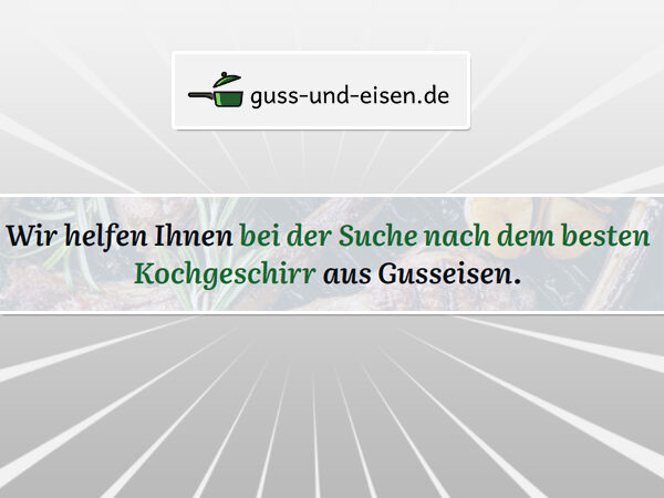Bestes Kochgeschirr aus Gusseisen | Guss-und-Eisen.de