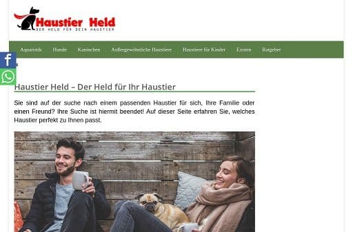 Haustier Held
