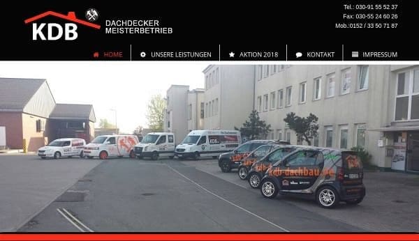 Dachdecker Berlin – KDB-Dachbau