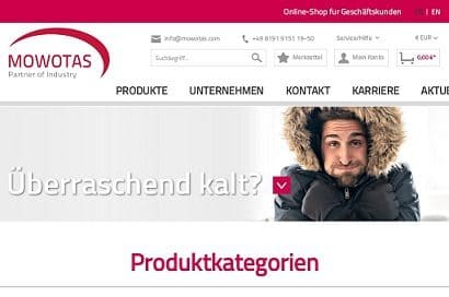 Mowotas Schutzeinrichtungen