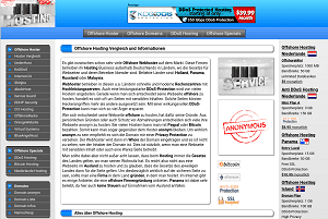 Offshore Hosting Vergleich