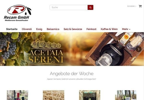 Recam GmbH – mediterrane Genussfreuden
