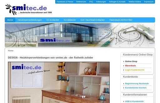 smitec.de – Die Heizkörperverkleidung