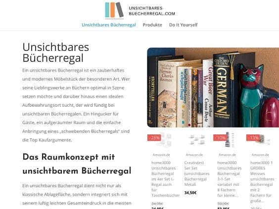 Unsichtbares Bücherregal – wie bitte?