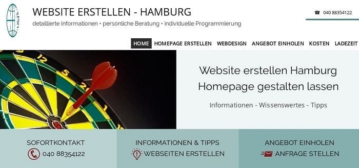 Website erstellen Hamburg