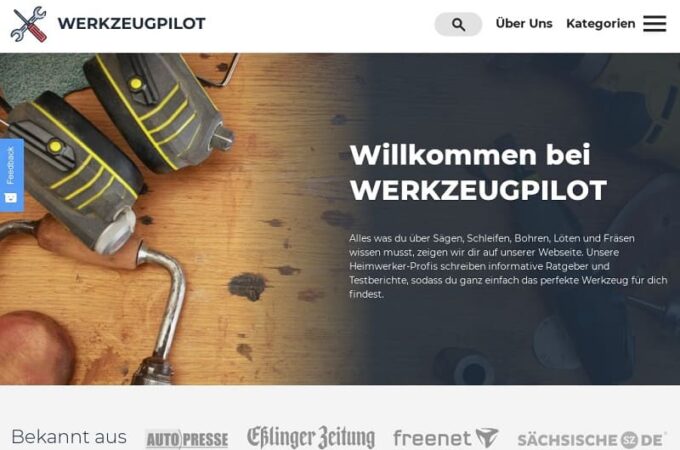 Werkzeugpilot.de – Das Portal rund um Werkzeug und Heimwerker